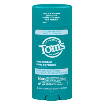 Tom's of Maine Long- Lasting Unscented Deo, 92g