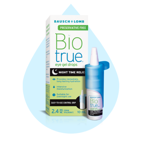 Bausch & Lomb Biotrue Drops Gel Night, 10ml