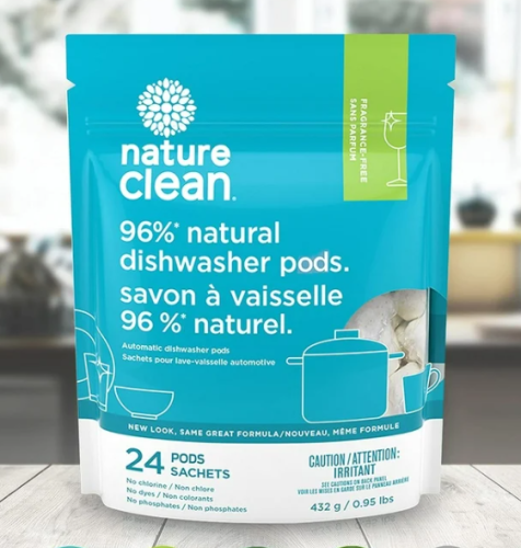 Nature Clean Automatic Dish Pods, 24ct