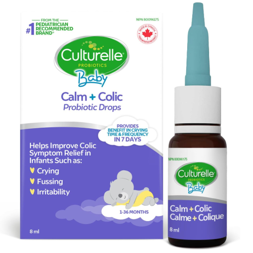 Culturelle Probiotic Baby Calm + Colic Drops, 8ml