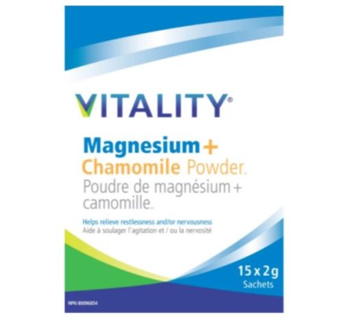 Vitality Magnesium + Chamomile - Box, 15 x 2g