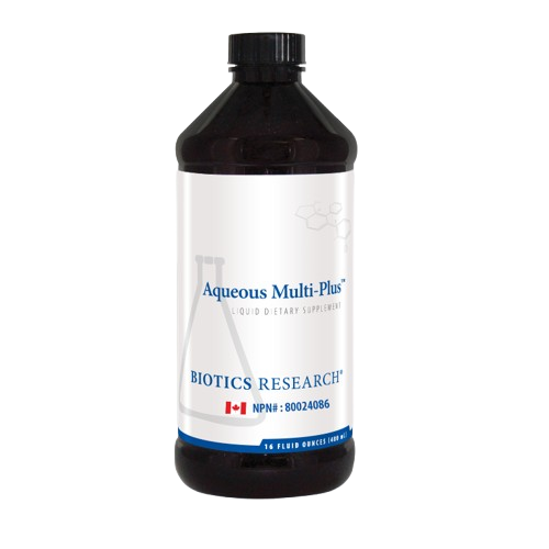 Biotics Research Aqueous Multi-Plus ~ TASTES GREAT and does not contain Propylene Glycol!, 480ml