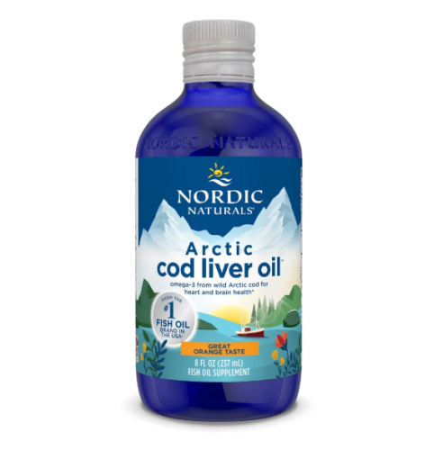 Nordic Naturals Arctic Cod Liver Oil Orange, 237ml