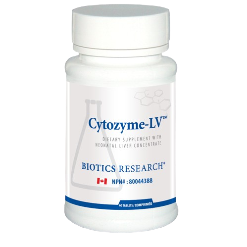 Biotics Research Cytozyme-LV (Liver), 60 tablets