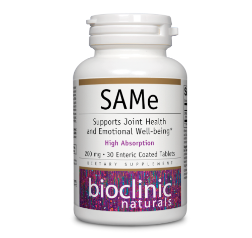 Bioclinic Naturals SAMe · 200 mg, 30 Delayed-Release Tablets