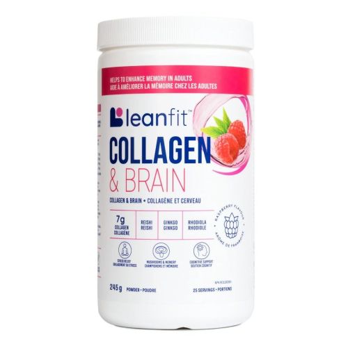 LeanFit Collagen & Brain Raspberry, 245g