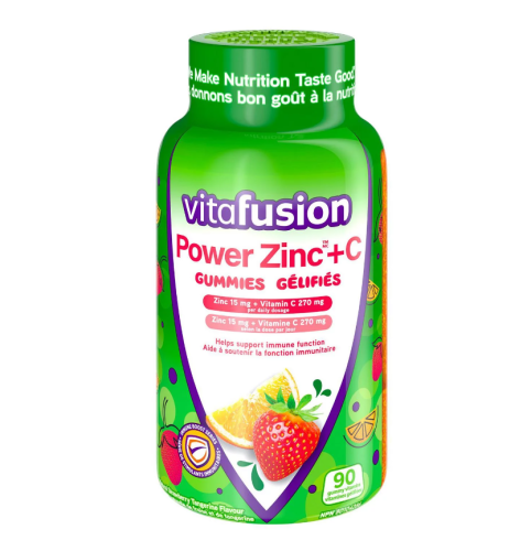 Vitafusion Power Zinc+C Vitamins Gummy Adults, 90