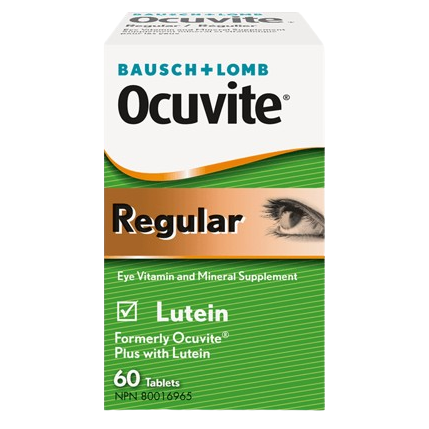 Bausch & Lomb Ocuvite Regular, 60 tablets