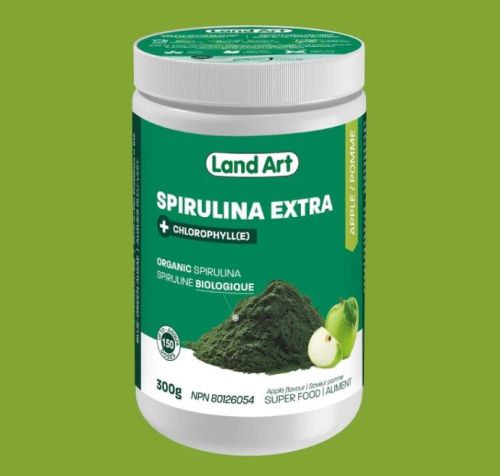 Land Art Spirulina Extra Apple, 300g
