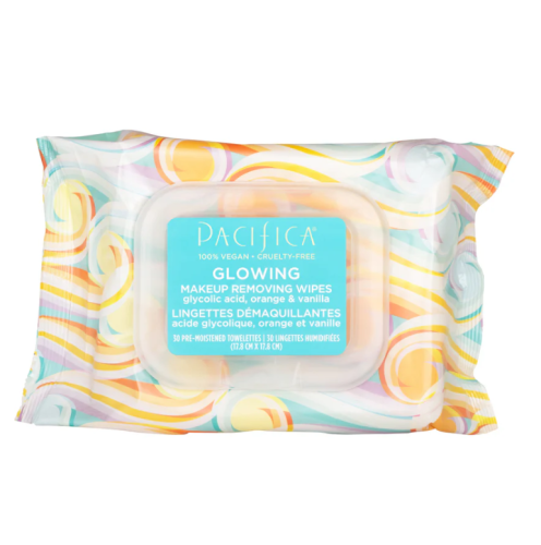 Pacifica Glowing Makeup Removing Wipes, 30ct