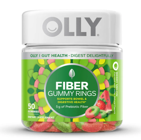 Olly Fibre Gummy Rings 50