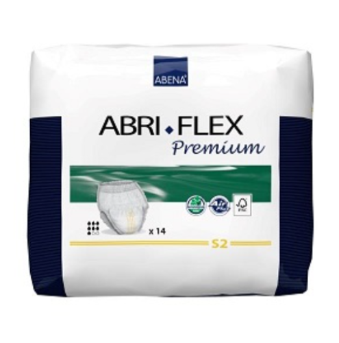 Abena Abri-Flex U/Wear Premium S2 Heavy Abs Small, 14's