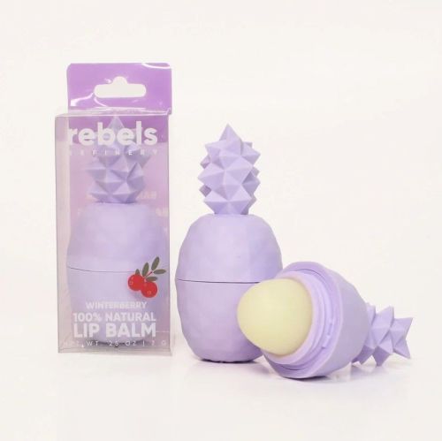 Rebel's Refinery Pineapple Lip Balm Winterberry, 7g