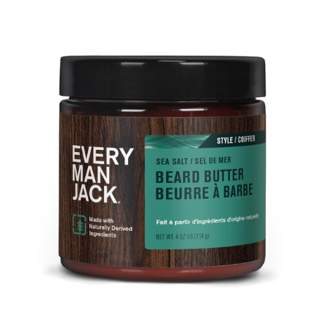 Every Man Jack Beard Butter Sea Salt, 114g