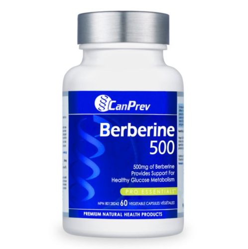 CanPrev Berberine 500mg, 60 v-caps