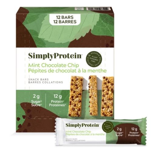 Simply Protein Mint Chocolate Chip, 12 x 40g