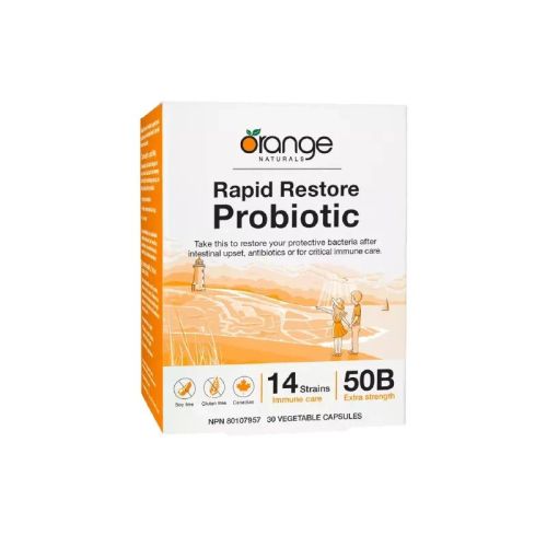 Orange+Naturals+Rapid+Restore+Probiotic+50B+Extra+Strength