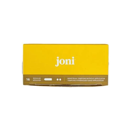 Joni Organic Cotton Tampons, Applicator Free, Regular (biodegradable), 16ct*