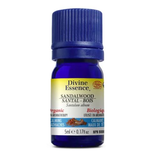 Divine Essence Sandalwood Organic, 5ml