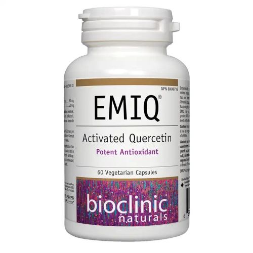 Bioclinic Naturals EMIQ® Activated Quercetin 50 mg, 60 Vegetarian Capsules