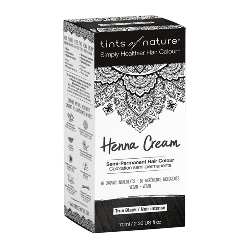 Tints of Nature Henna Cream True Black, 70mL