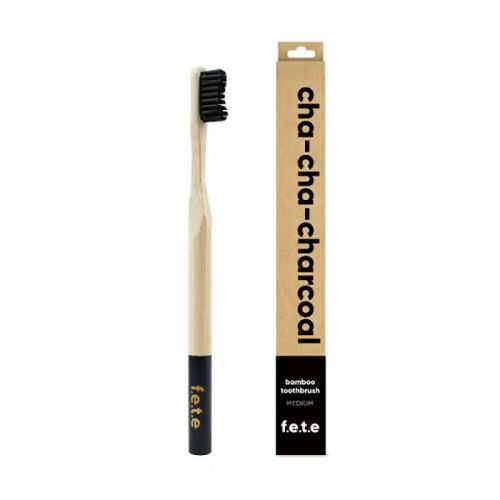 Bamboo Toothbrush Cha Cha Charcoal