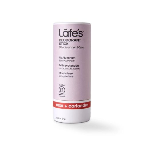 792870620401 Lafe's Body Care Stick Deodorant Rose + Coriander