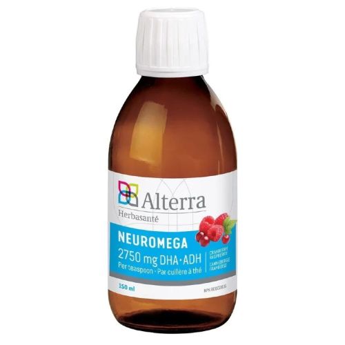 Herbasante Neuromega - Cranberry Raspberry, 150 ml