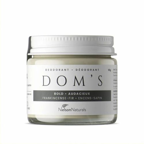 Dom's Natural Deodorant – Bold, 65g