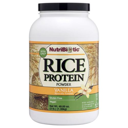 NutriBiotic Vanilla Rice Protein, 3lb
