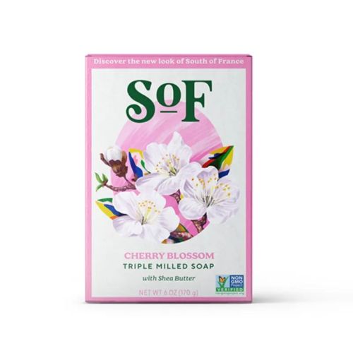 South Of France Natural Soap Cherry Blossom, 170g