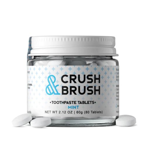 854178000023 Nelson Naturals Crush and Brush - Mint, 60 g