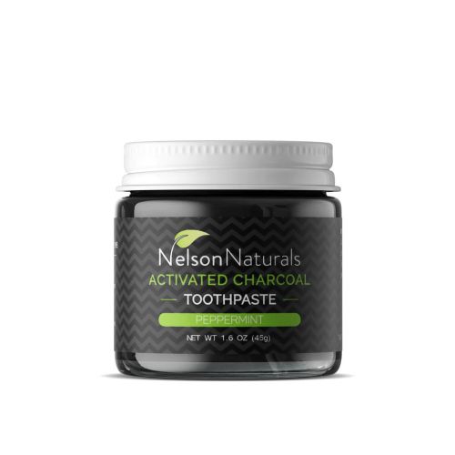 854178000146 Nelson Naturals Activated Charcoal Peppermint, 45 g