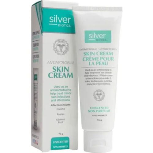 831060004345 Silver Biotics Antimicrobial Skin Cream Unscented, 96g