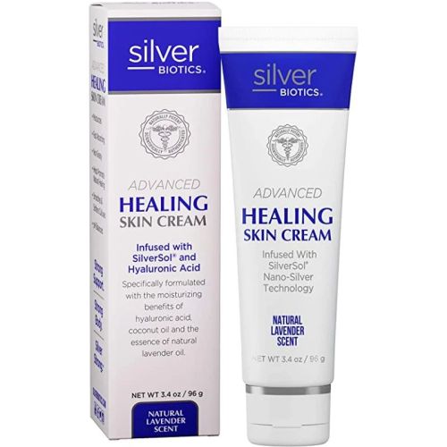 831060004383 Silver Biotics Antimicrobial Skin Cream-Lavender, 96g