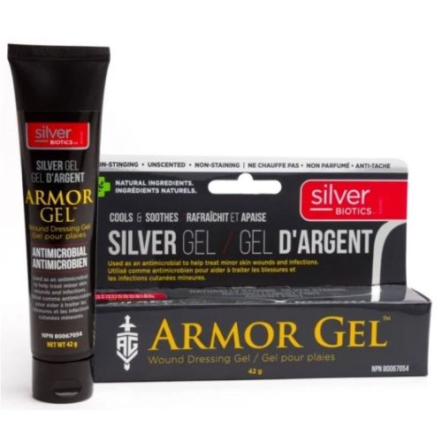 851213004428 Silver Biotics Armor Gel - Wound Dressing Gel, 42g