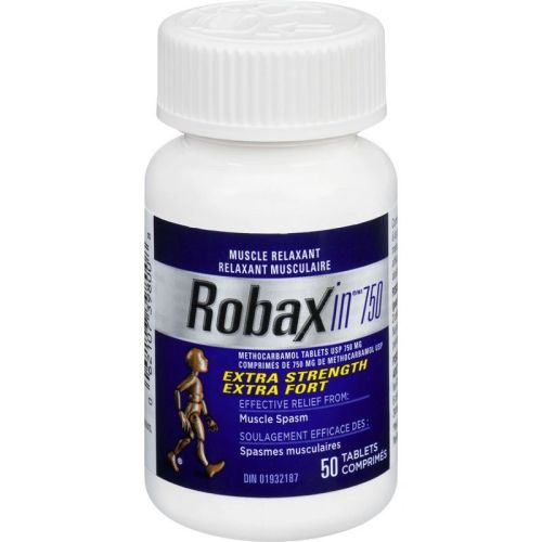 Robax Robaxin 750 Extra Strength, 50 Tablets