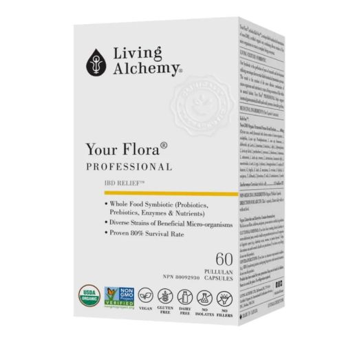 Living Alchemy Your Flora Probiotic Professional, 60 Caps