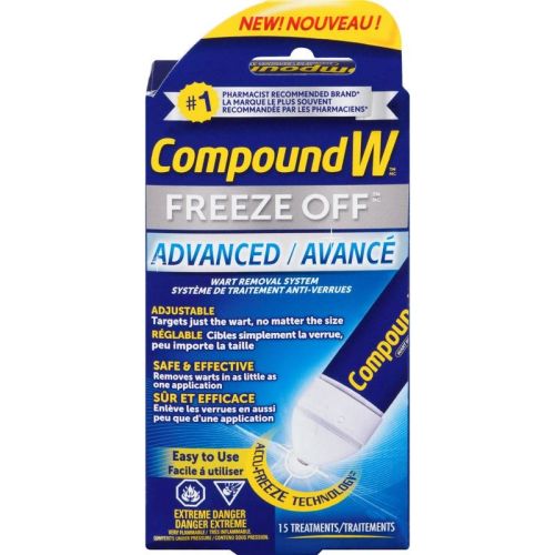 Compound W Freeze Off Advanced, 15 Treatments