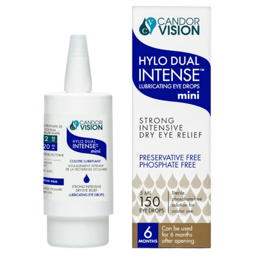 Hylo Dual Intense Mini Eye Drops Lubricating, 5ml