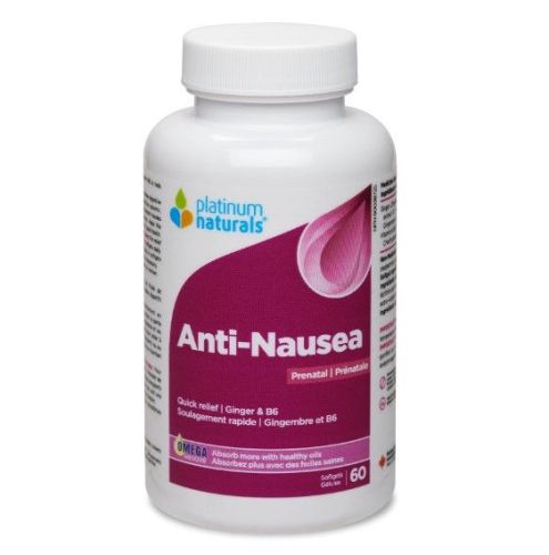 Platinum Natural Prenatal Anti-Nausea, Softgels - 60