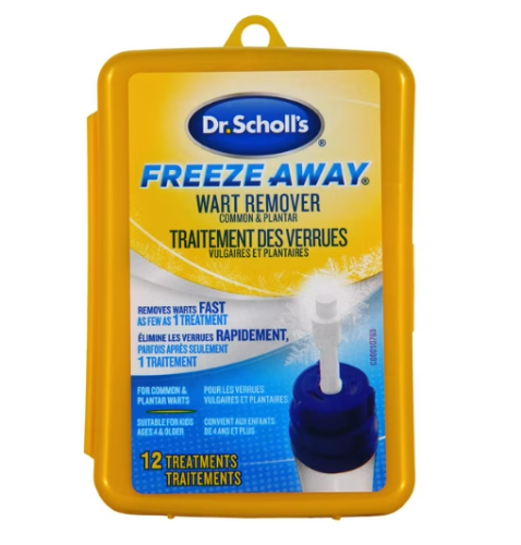 Dr. Scholl's Freeze Away Yellow Wart Treatment 12