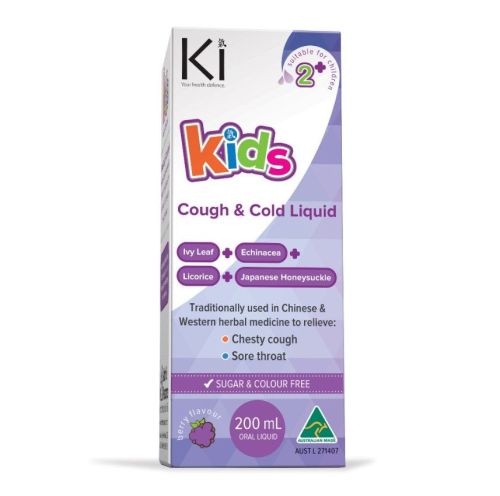 Martin & Pleasance Ki Kids Cough & Cold Liquid, 200ml