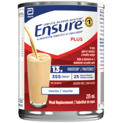 Ensure Plus Vanilla Canette, 235ml