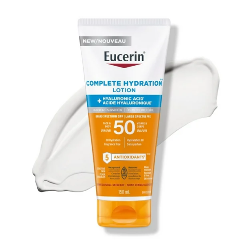 Eucerin Complete Hydration Lot Face Spf50, 150ml