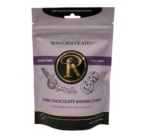 Ross Chocolates Dark Chocolate Baking Chips, 200g