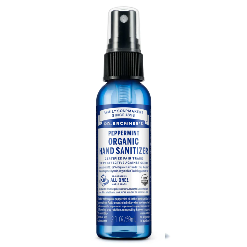 Dr. Bronner's Hand Sanitizer Peppermint, 59ml