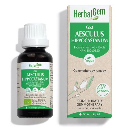 HerbalGem Aesculus Hippocastanum (Horse Chestnut) G53, 30 ml