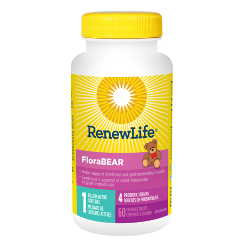 Renew Life FloraBEAR, 60 tabs