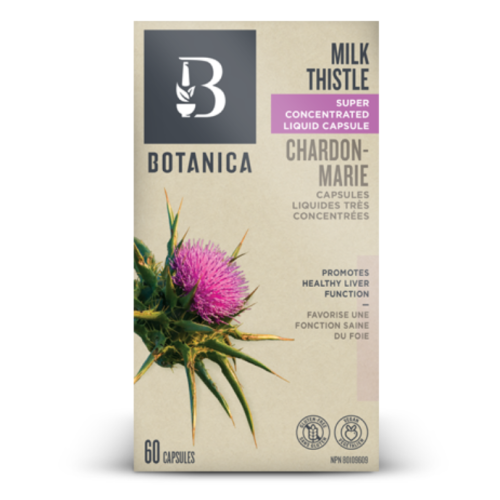 Botanica Milk Thistle Liquid Capsule, 120 caps